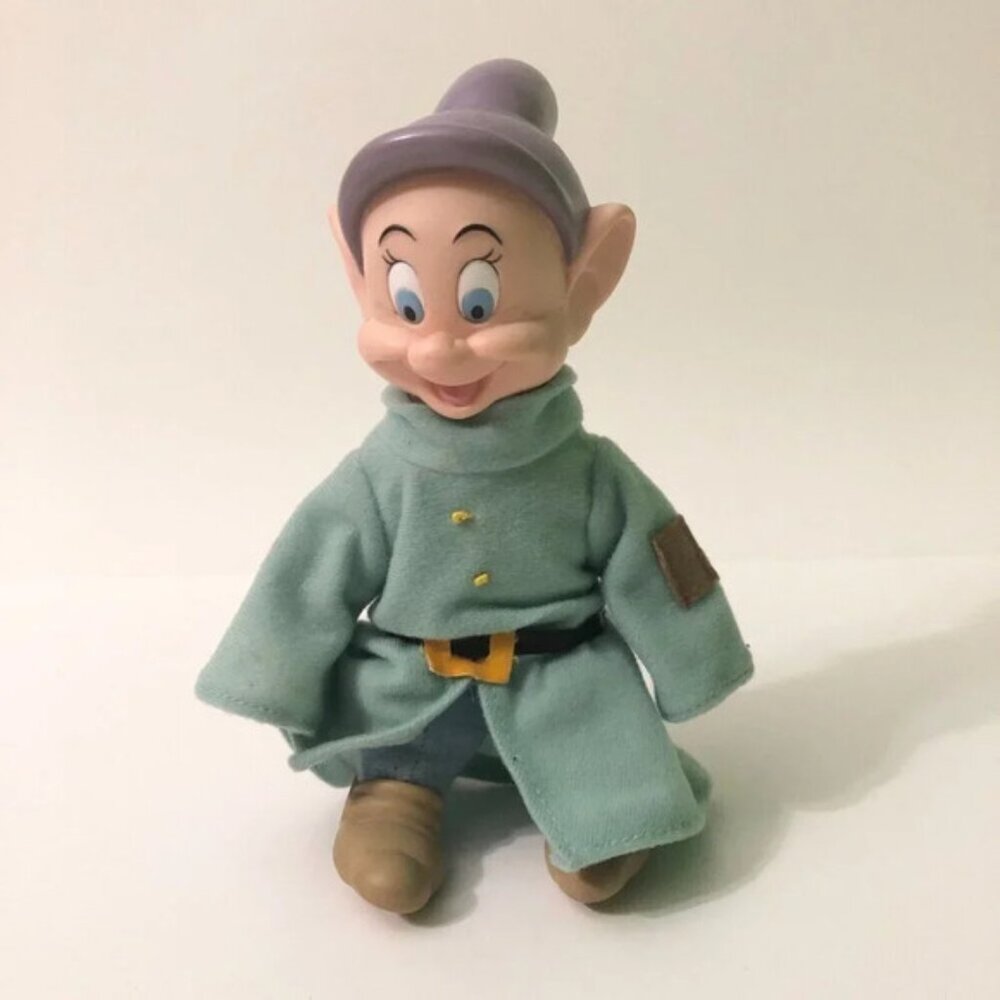 Vtg Applause Dopey Figure Disney Snow White Doll  Dwarf 7 Inch Tall Toy